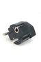 black Bolantedz European France Travel Plug Adapter, Swiss to European Plug Adaptor Travel Adapter S - 4