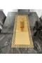 Leather Runner,5 Pieces.1 Runner(32x99cm),(4 Piece Coffee Presenter Gift).beylerbeyi - 2