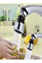 1 Set Aucet Nozzle 360 Degree Rotation Filter Extension Tube Shower Water Saving Tap Head Nozzle ... - 8