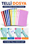 10 Renk Telli Dosya Set