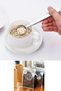 Coffee Measuring Spoon with Latch Silver Color Multi-Functional Stainless Steel Spoon - 7