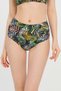 Multicolored Blossom High Fashion Bikini Bottom - 2