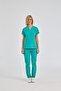 Dr. Greys Terikoton Benetton Green Doctor Nurse Uniform Surgical Suit Thin Fabric (Bottom Top) - 2