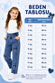 Girl's Bow Detailed Elastic Waist Flexible Comfortable Jeans Trousers 🎀 👖 - 3