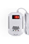 GAS DETECTOR Voice Warning Kitchen Alarm Kit Independent EU Plug in Combustible Natural LCD Displ... - 8
