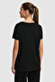 Women's Black Basic T-Shirt 50321833-Vr046 - 5