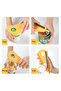 bottle opener-Orange Can Opener Multifunctional Bottle Opener Jar Opener for Beer Coke Jam Beverage - 3