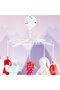 Infant Bell Rotary Wind-up Music Box Baby Mobile Crib Bed Bell Windup Movement Music Box Machine ... - 4