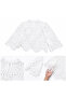 Lace-Up Blouse and Pants Set - 7