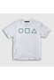 Unisex Kids White Green Symbols Squid Game T-shirt260388tt