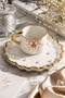 Single Stoned Object Detailed Luxury Turkish Coffee Cup Set (Stone & Premium Design) - 4