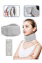 M(53X9CM) Ice Silk Soft Foam Neck Brace Cervical Collar Splint Stretcher Traction Neck Support Pillo - 8
