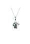 Suitcase Passport World Figured Women's Necklace – Stainless Steel Travel Themed 55 cm Necklace - 3