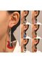 Guitar Earrings Orange - 3