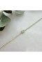 Round Baguette Stone Tamtur Bracelet (17+2 cm)