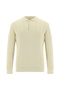 Polo Neck Slim Fit Slim Fit Patterned Cotton Knitwear Sweater - 2