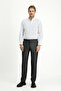 Long Sleeve Slim Fit Slim Fit Classic Striped Cotton Shirt - 3