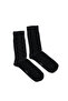 Set of 5 Cotton Stretch Fabric Flexible Stitch-Free Socks - 2