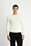 Crew Neck Regular Fit Wool Knitted Sweater