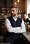 Men's Navy Blue Anti-Pilling Standard Fit Hair Knit Patterned Knitwear Sweater - 7