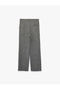 Viscose Blend High Waist Wide Leg Pants with Pockets - 6