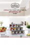 Spice Rack Stand + Set of 9 Spice Containers and Storage Containers (the Stand Is a Flat Model)