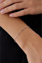 Steel 2mm Paperclip Chain Silver Women's Bracelet