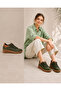 Women's Genuine Leather Casual Shoes/ Spring Summer 2026 Collection/ Khaki Pen / D26Ya-7755-B