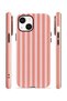iPhone 15 Plus Vorian Double Layer Case Coral Riviera Stripe - 2