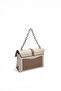 Beige - Latte Plain Women's Crossbody Bag Sp1148 - 4