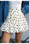 Polka Dot Mini Balloon Skirt - 5