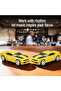 WS-592 Wireless Car Shape Bluetooth Speaker with FM Radio, TF Card, USB Support – 5W Portable Rechargeable Music Speaker - 6