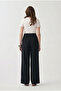 Black-iron mark detail palazzo pants - 3