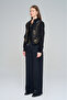 Women's Beaded and Sequined Flowy Vest - 4