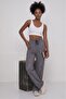Women's Patterned Palazzo Trousers High Waist Wide Leg Comfortable Casual - 5