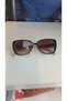 Stylish Design Black-Beige Combination Cat Eye Sunglasses with Uv400 Protection - 4