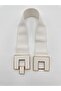 Leather Bonded Gold Buckle Women's Belt Dress Belt Shirt Belt Coat Belt - 2