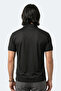 Kenshin Men's Polo Collar Black T-Shirt - 5