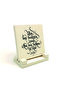 When You Leave Me, Don'T Leave Me Either, Oh My God! (Yunus Emre) Printed Stone Tabletop 10X10 Kh-208