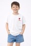 Girls and Boys Oversize Embroidered Cotton Unisex Summer T-Shirt