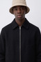 Zra Model Seasonal Spring Old Money Culture Textured Fabric Men's Jacket - 5