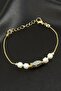 Fish Cube Crystal Bracelet - White