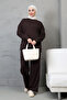 Snap-Fastened Modal Fabric Tracksuit Set