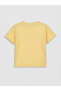 Yellow Minnie Mouse Printed Girls' T-Shirt and Shorts from Güli̇s Gi̇ym - 3