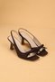 Women's Bowknot Evening Dress Shoes High Heels - 3