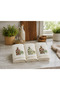 3-Piece Embroidered Kitchen Towel Set 30X50 cm – Boxed Gift Cotton Kitchen Towel Set - 2