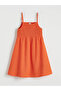 Nevavm Square Collar Girl's Dress with Difference - 4
