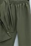 Lena Set with Watermelon Sleeves and Tie-Waist Pants -Khaki - 6