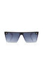 Gradient Unisex Sunglasses with Uv400 Protection White Black Color Plg-2112C2 - 3