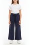 Girl's Elastic Waist Tied Pocketed School Sweatpants 25056